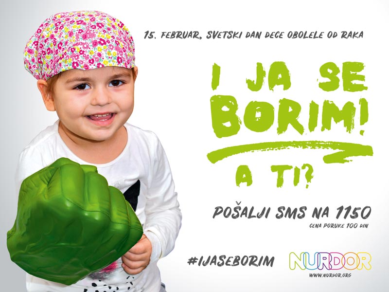 Svetski dan dece obolele od raka! Za novu Roditeljsku kuću u Beogradu!