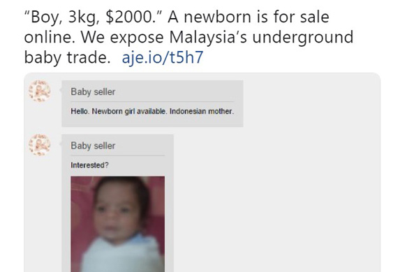 Jezivi oglas! Dečak, 3 kg, na prodaju. Cena 3.000 dolara, može i za 1.000!