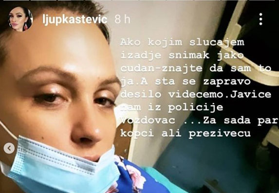 Ljupka Stević u bolnici nakon uništavanja dva automobila pukovnika policije!