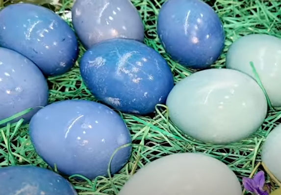 Kraljevska i pastelno plava boja za jaja! Bez hemije! (RECEPT)