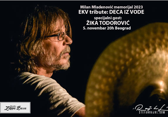 Milan Mladenović memorijal: Specijalni gost koncerta Srđan Žika Todorović!