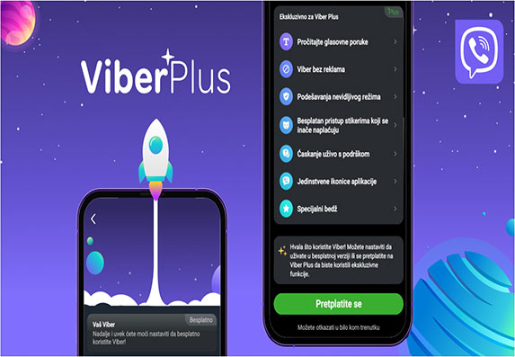 Rakuten Viber uveo Viber Plus premijum servis za korisnike u Srbiji i Bosni i ..