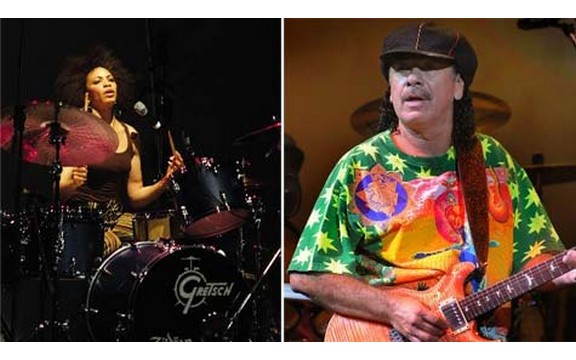 Santana zaprosio bubnjarku na koncertu (Video)