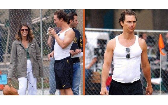 Matthew McConaughey mišićima šarmirao partnerku