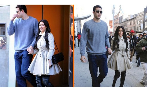 Kim Kardashian izgleda smešno pored ogromnog dečka (Foto)