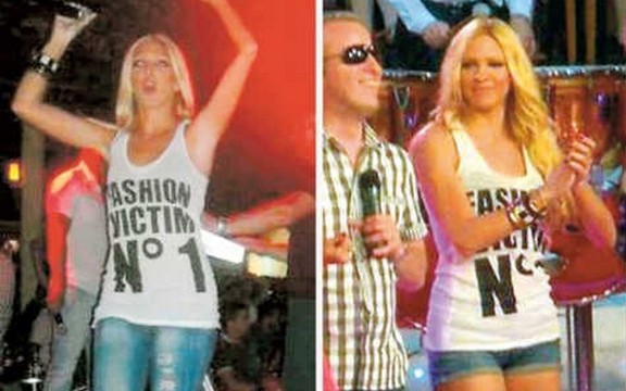 Milica Todorović mesecima nastupa u istoj majici