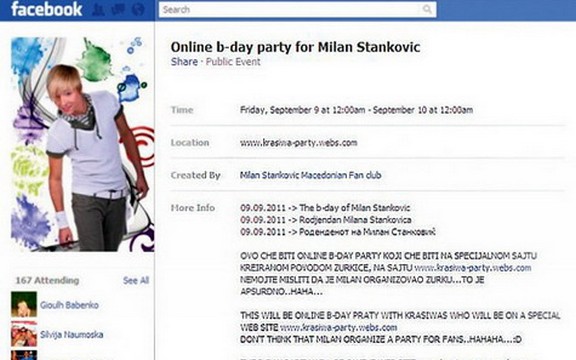 Fanovi Milana Stankovića prave onlajn rođendan