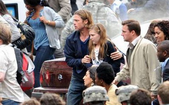 Brad Pitt spasio ženu na snimanju filma