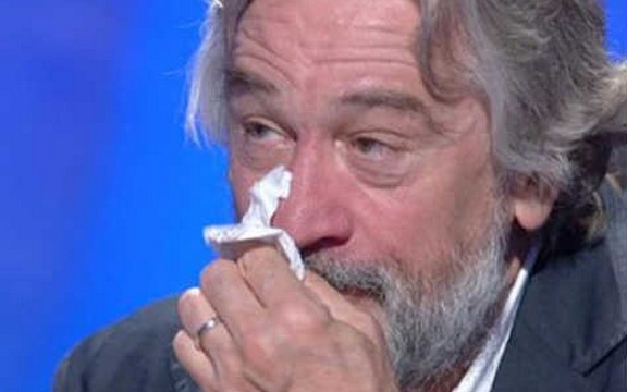 Robert De Niro se rasplakao u emisiji (Video)