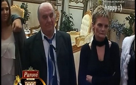 Parovi: Miki Jevremović: Džukelo! Glupačo! Ljiljana Gajić: Pijanduro! 