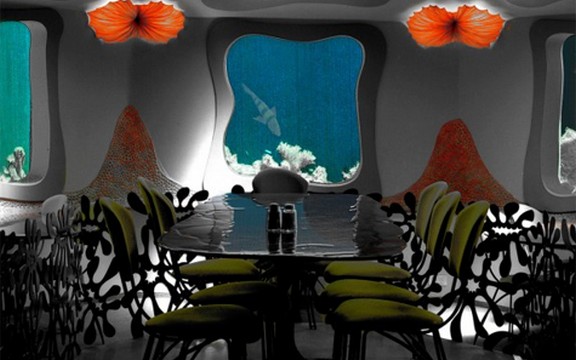 Prvi podvodni restoran na svetu (Foto)