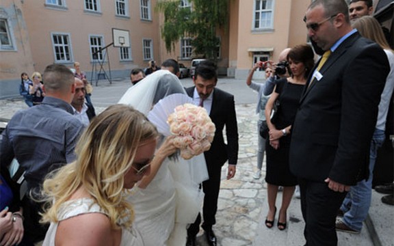 Ognjen Amidžić i Danijela Dimitrovska izgubili svadbenu tortu