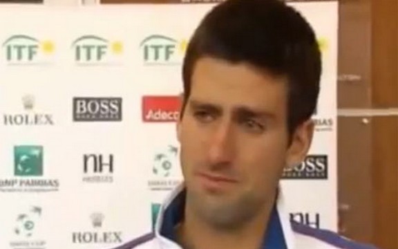 Cela nacija plakala sa Novakom Đokovićem (Video)