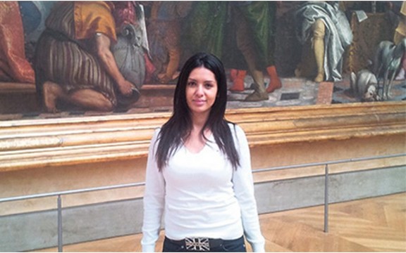 Tanja Savić posetila čuveni muzej u Parizu