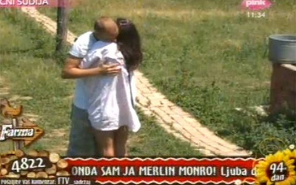 Farma 2013: Jovana Nikolić se vratila, ne prestaje da se ljubi sa Danijelom!