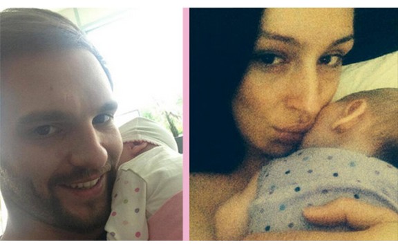 Anabela i Andrej Atijas presrećni roditelji: Blankica je divna beba! (Foto)