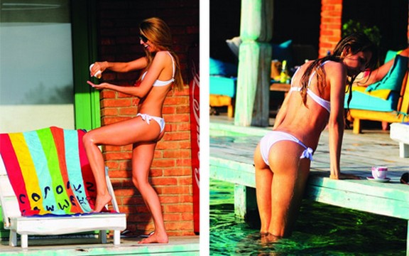 Rada Manojlović pokazala seksi telo na bazenu! (Foto)