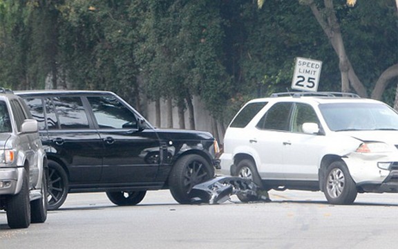 Dejvid Bekam imao saobraćajnu nesreću: Sin bio u automobilu! 