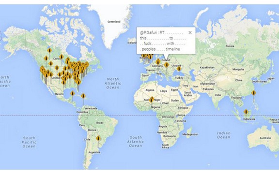 F-Bomba: Ko god da opsuje na Tviteru, pojaviće se na mapi sveta!