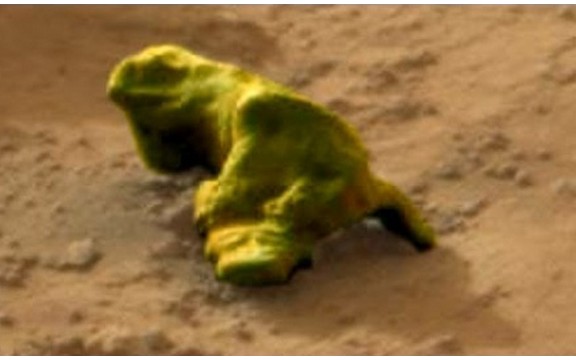 Marsovska iguana: Otkriven život na crvenoj planeti?! (Video)