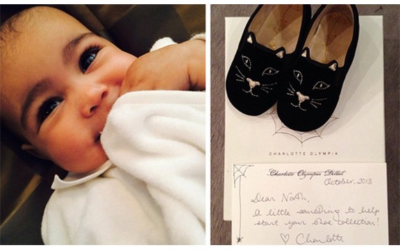 Ćerka Kim Kardašijan dobila božićne poklone: Svetski dizajneri obukli je od glave do pete! (Foto)
