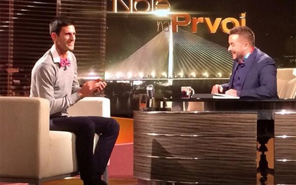 Novak Đoković gost u specijalnoj emisiji Ivana Ivanovića: Leptir mašne spremne i šou može da počne! (Foto)