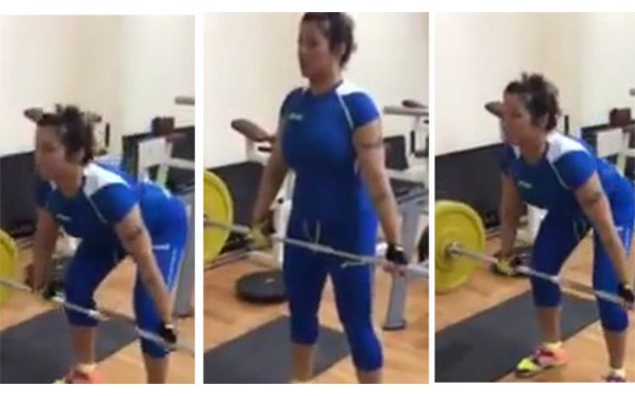 Seka Aleksić podiže 70 kilograma: Sjajna vežba za žene! (Video)