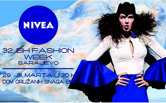 Ines Jovanović zaštitno lice 32. Nivea BH Fashion Week Sarajevo