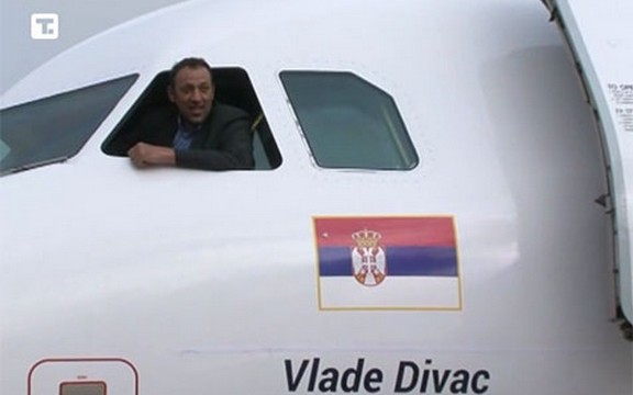 Vlade Divac druga živa legenda na avionu Air Serbia (Foto)