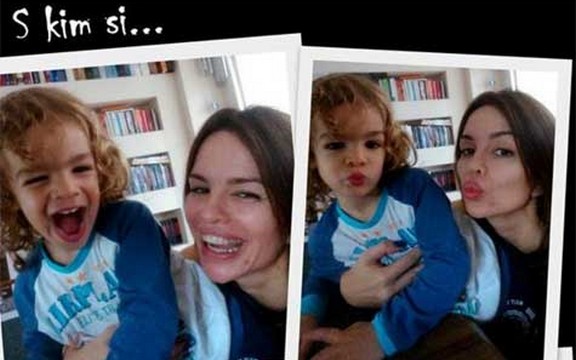 Severina uči Aleksandra da pozira - najslađi selfi mame i sina! (Foto)
