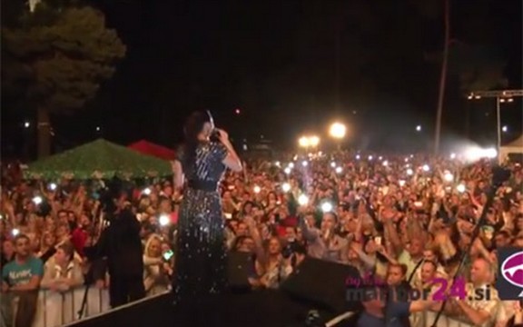 Ceca Ražnatović u Mariboru održala nezaboravan koncert pred 15.000 ljudi! (Video)