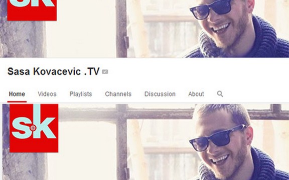  Saša Kovačević postao prvi pevač na našim prostorima koji ima zvanično verifikovanu Jutjub stranicu!