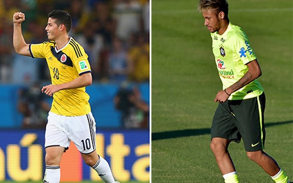 Svetsko prvenstvo u fudbalu 2014 četvrtfinale: Duel Džejmsa Rodrigeza i Nejmara za istoriju Mundijala!