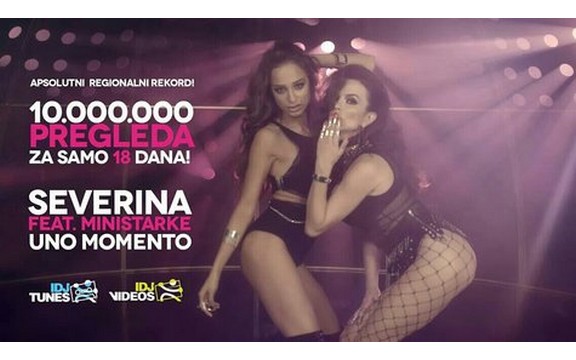Ministarke i Severina obaraju sve rekorde hitom Uno momento! 10 miliona pregleda za samo 18 dana! (Video)