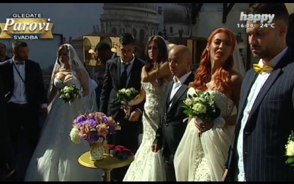 Kolektivno venčanje u rijalitiju: Šest Parova se zaklelo na večnu ljubav! FOTO