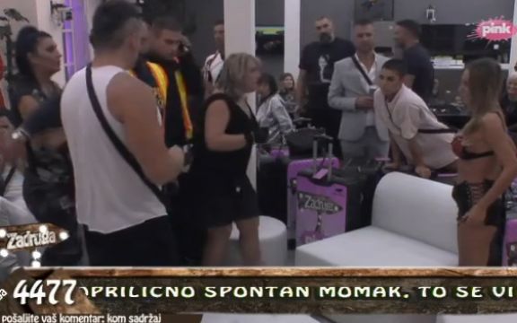 ZADRUGA: Nova tuča! Lepi Mića udario Žarka Stojanovića! VIDEO