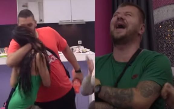 Slađa Lazić  i Lazar Čolić Zola vrelim poljupcem okončali sve probleme! (VIDEO)