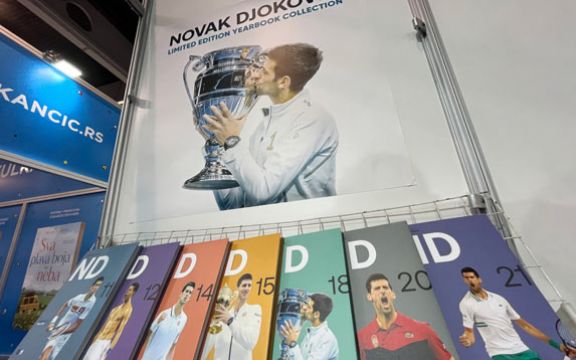 Jedinstvena monografija Novak Đoković predstavljena na Beogradskom sajmu knjiga!