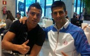 Novak Djoković i Kristijano Ronaldo za istim stolom