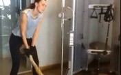 Emina Jahović dovodi napornim treningom liniju do savršenstva (Video)