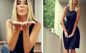 Zanosna Dragana Džajić uz poljupce poručuje - Osmeh i mala crna haljina, pun pogodak! (Foto)