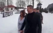 Sloba Radanović i Jelenu Đuričanin: Prva fotografija sa crkvenog venčanja!