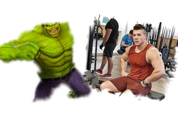 Sloba Radanović kao Hulk! Opasno se napumpao!