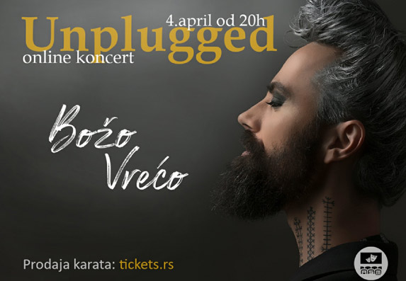 Božo Vrećo: Online koncert 4. aprila! (VIDEO)