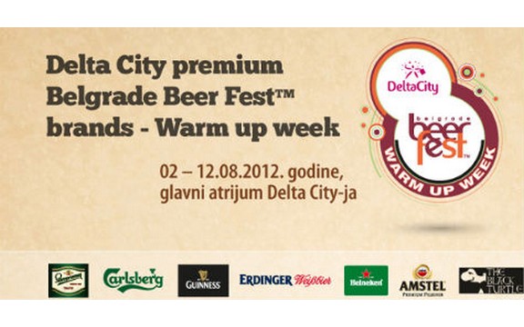 Delta City i Belgrade Beer Fest obeležavaju desetogodišnjicu festivala -Warm Up Week