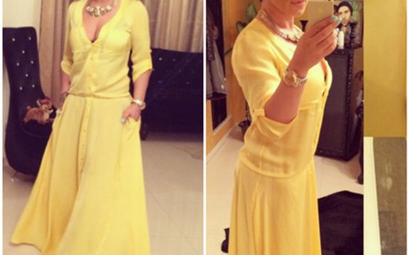 Seka Aleksić voli žutu boju. Najavljuje nam novi modni trend? (Foto)