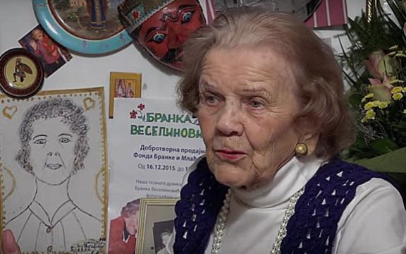 Opljačkana najstarija srpska glumica Branka Veselinović!
