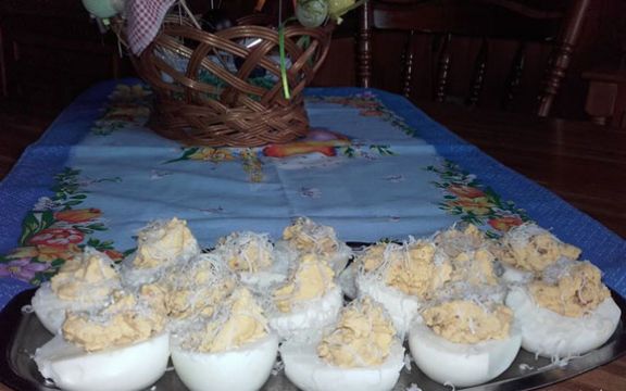 Gnezda od kuvanih jaja! Osvežavajući ukus! (RECEPT)