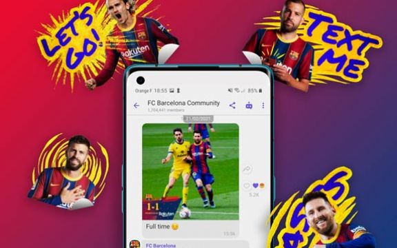 Saradnja sa FK Barselona: Rakuten Viber predstavio aktivnosti za 2021!
