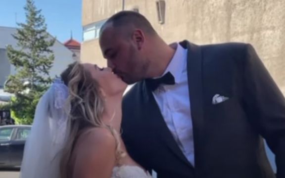 Maja i Alen Hadrović svoju ljubav krunisali brakom! (VIDEO)